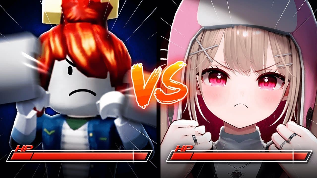 싸워서 지면 내 여친 하는 거다... 후... [로블록스]